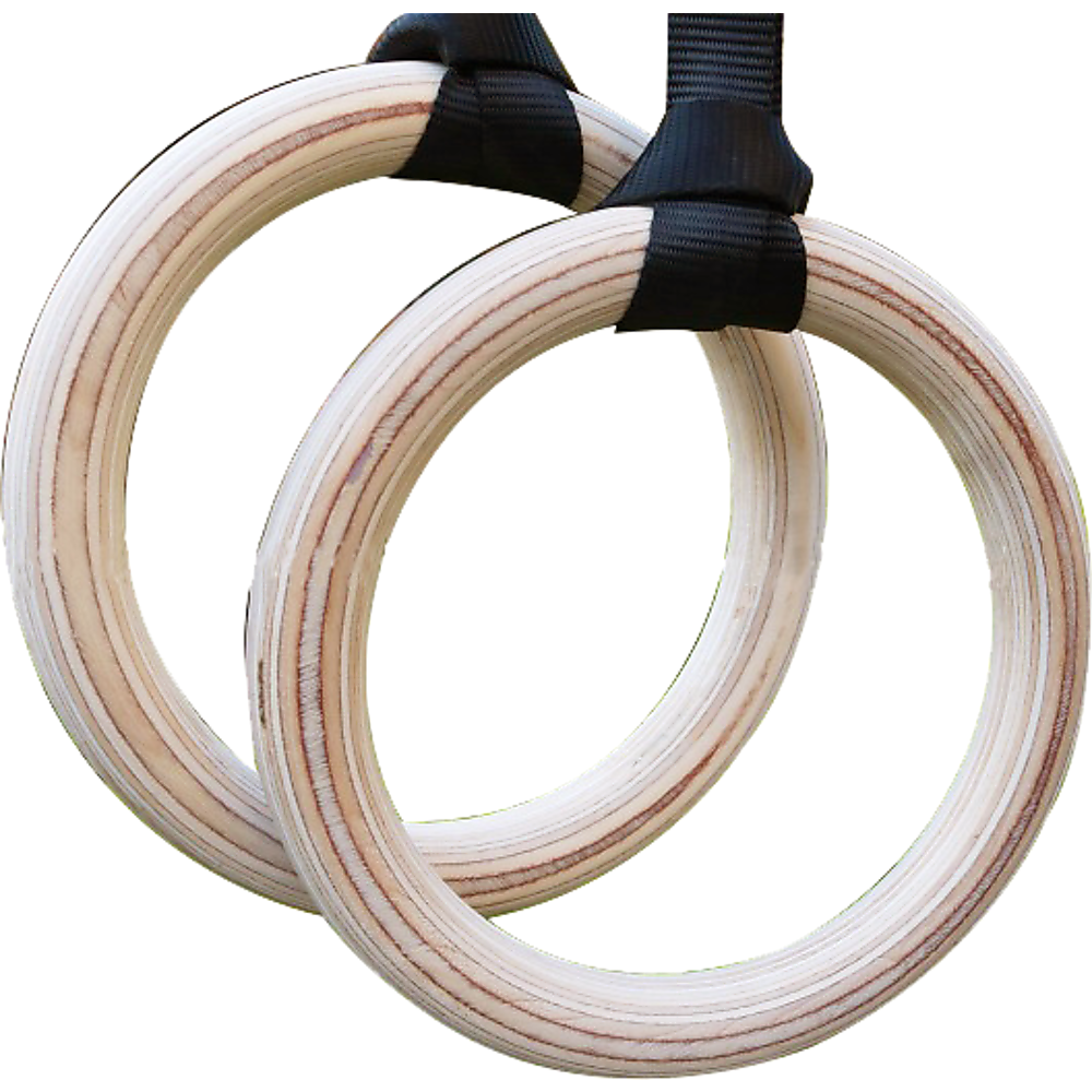 Birch Wood Gymnastic Rings