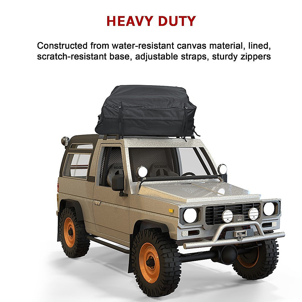 458 Litre Large Car Cargo Travel Rain Proof Roof Top Bag Storage Carrier Box