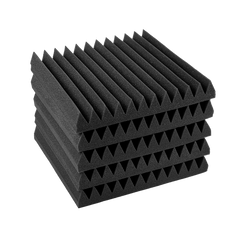 40pcs Studio Acoustic Foam Sound Absorbtion Proofing Panels Tiles Wedge 30X30CM