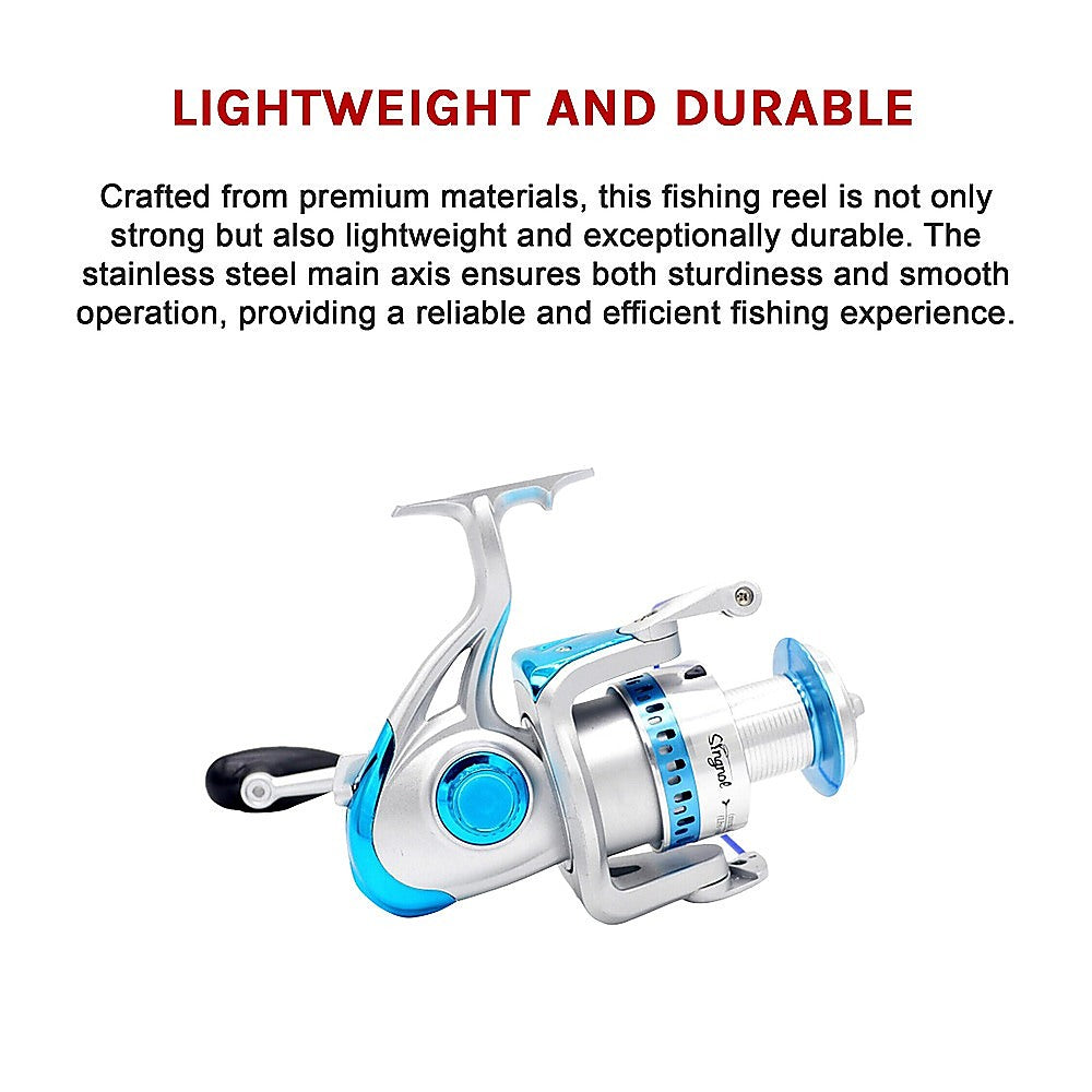 High Speed Saltwater Metal Spinning Fishing Reel Large Sea Fishing Reels