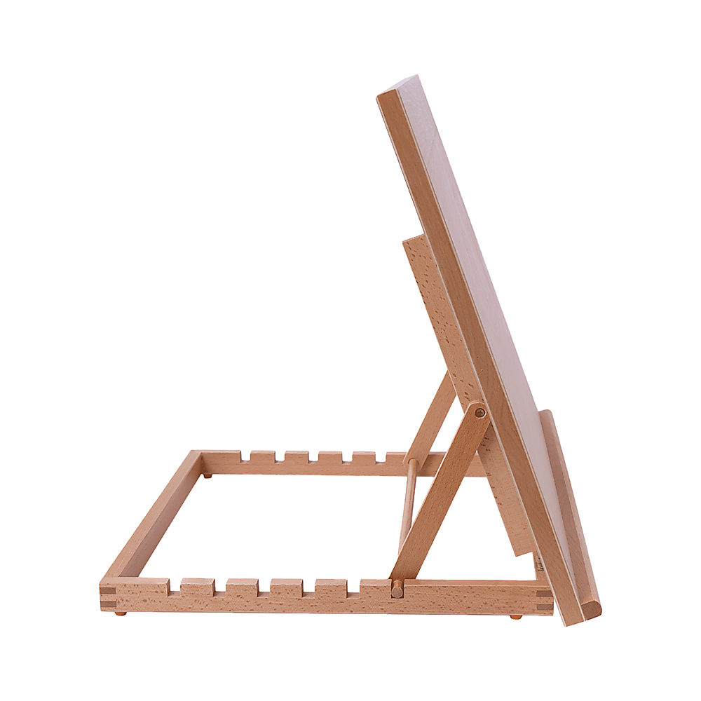 A2 Art & Craft Easel Table Wooden Drawing Board Artist Adjustable WorkStation