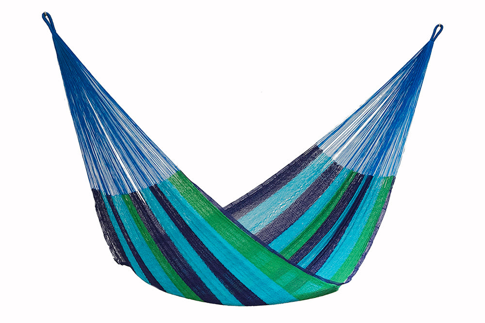 Mayan Legacy Bed Cotton hammock - in Oceanica colour