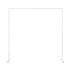 2M Backdrop Stand Wedding Background Decoration Party Flower Balloon Display White