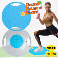 Round Balance Board 360 Rotation Non-Slip TPE Wobble Balance Board Max 150kg Load For Enhancing Core Training Balance Stability Training Fitness Trainer