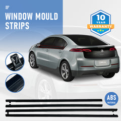 Outer Door Weather Window Rubber Seals Fit for Holden Commodore VE VF SEDAN V6 V8 Moulding Trim Strips Car Modification Accessories Black 4Pcs