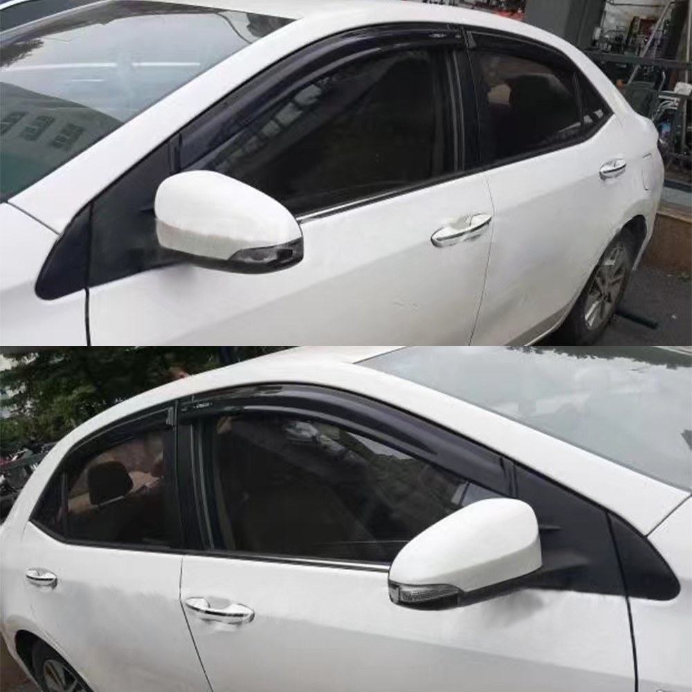 Weathershields Suitable for Corolla Sedan 2014-2018 Premium Weather Shields