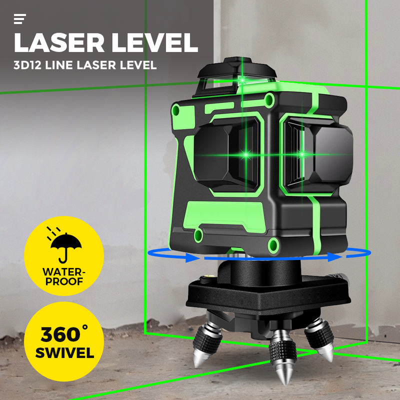 Laser level deals 3d 12 lines