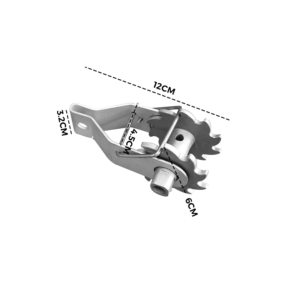 50 x Inline Cliplock Wire Strainer Aluminum Alloy Heavy Duty Wire Ratchet Tensioner for Electric Fence Farm Field Fence BULK DEAL WHOLESALE PRICE