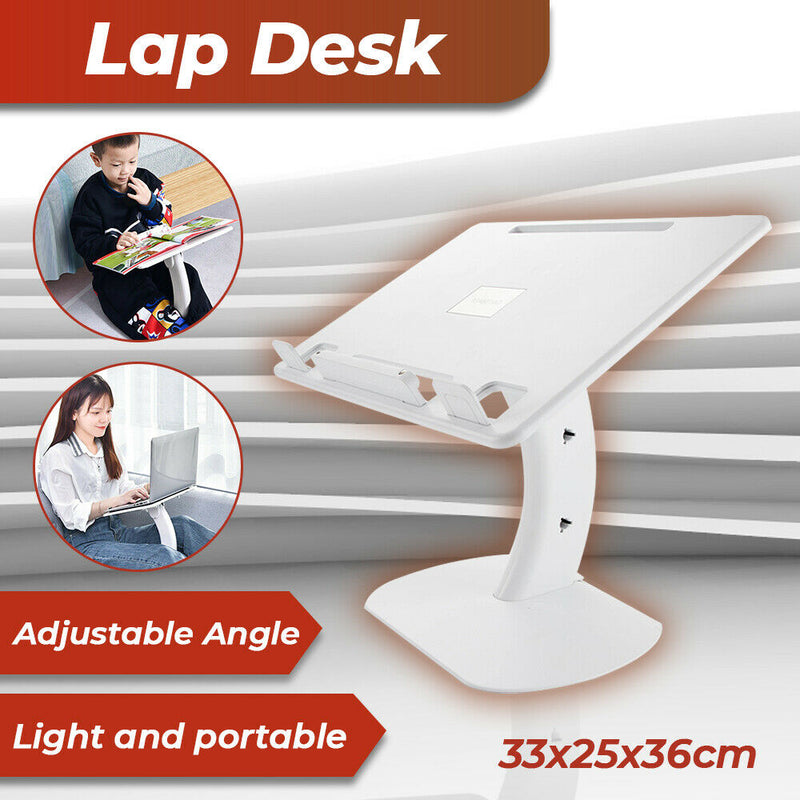 Lap Desk Portable Laptop Foldable Table Adjustable Computer Stand Bed Tray