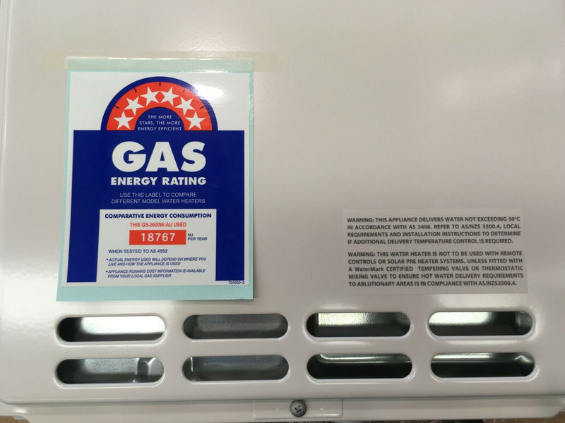 Takagi 26L NG Gas Hot Water Heater