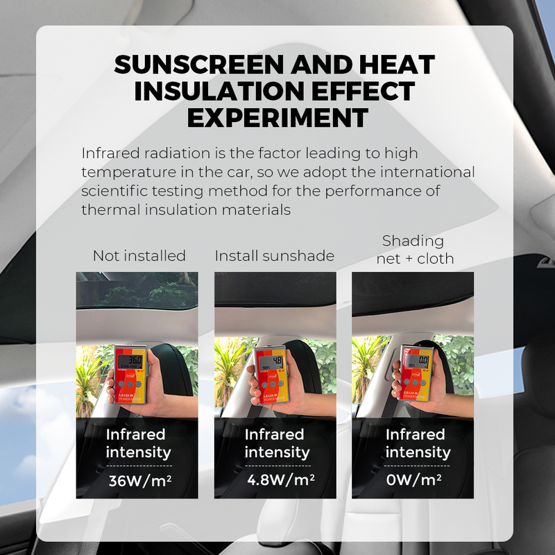 Car Screen Window Sun Shade Cover For Tesla Model 3