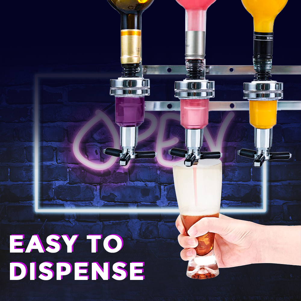 Rack and pour liquor dispenser sale