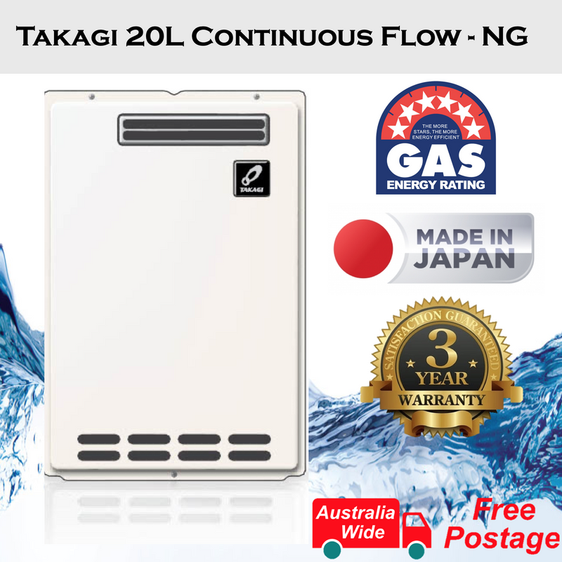 TAKAGI 20L NG Gas Hot Water Heater