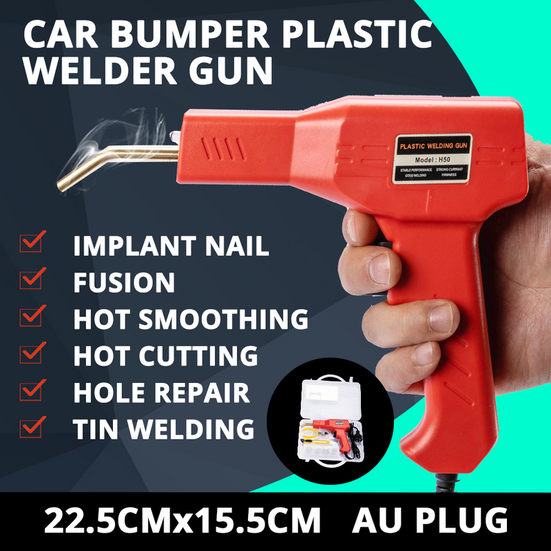 Plastic Welding Machine Car Bumper Repair Kit, Plastic Welder Machine, 50W  Hot Stapler - Tools, Facebook Marketplace